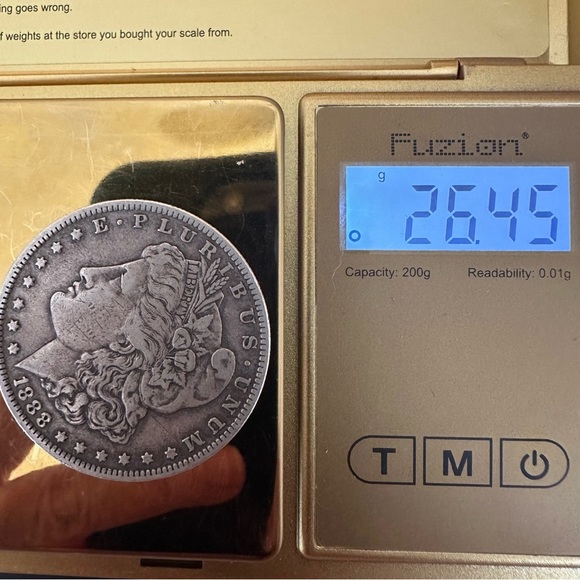 1888-O Morgan Dollar – New Orleans Mint – Historic 90% Silver Liberty Head - Picture 7 of 7